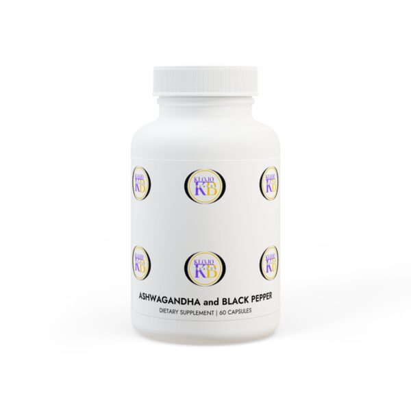 Klojo Beauty Ashwagandha And Black Pepper Supplement (60 capsules)