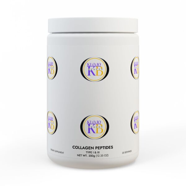 Klojo Beauty Collagen Peptides Type I & III Supplement (350g, 12.3oz)