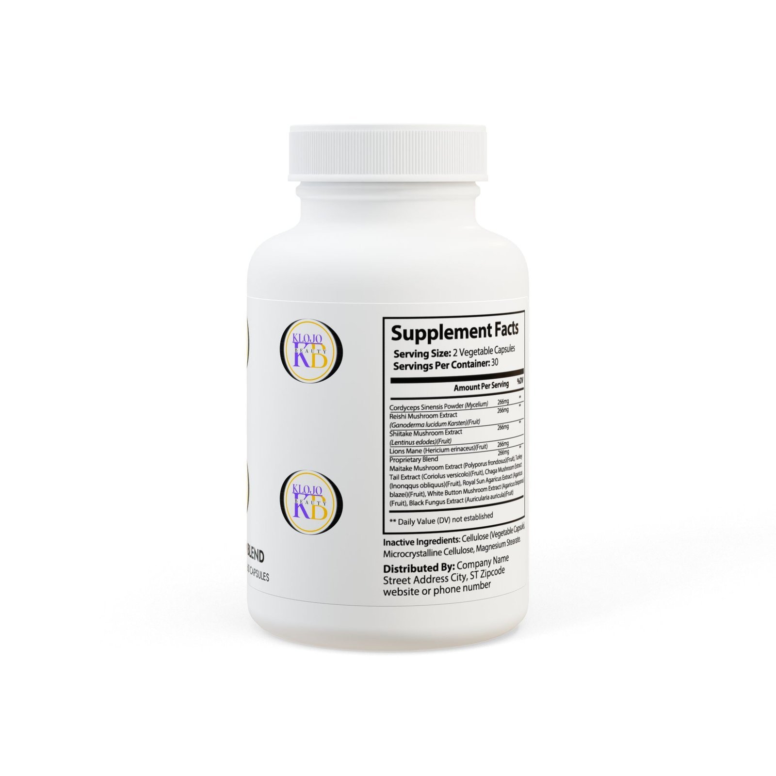Klojo Beauty Beetroot Supplement (60 Capsules) - Image 3