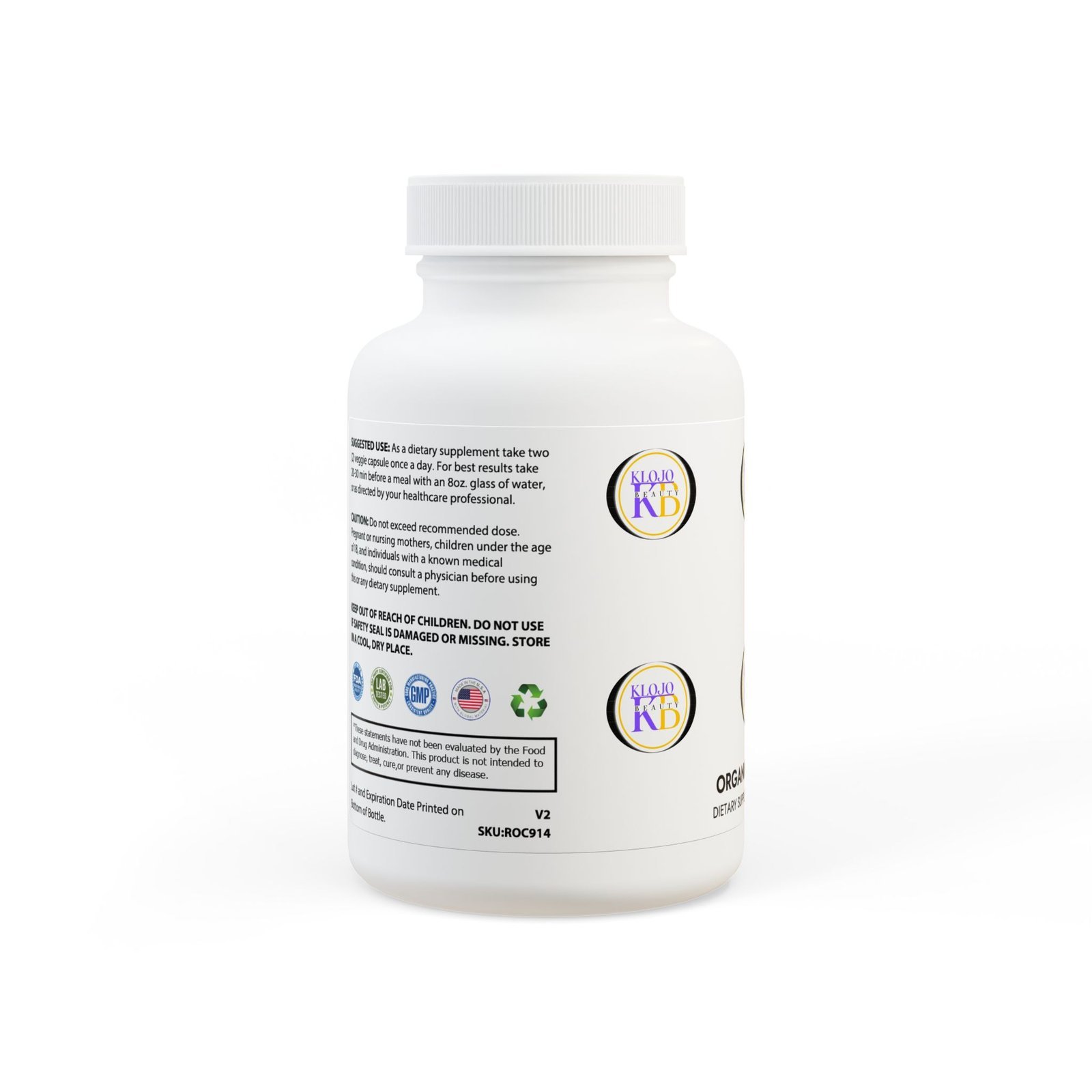 Klojo Beauty Beetroot Supplement (60 Capsules) - Image 2