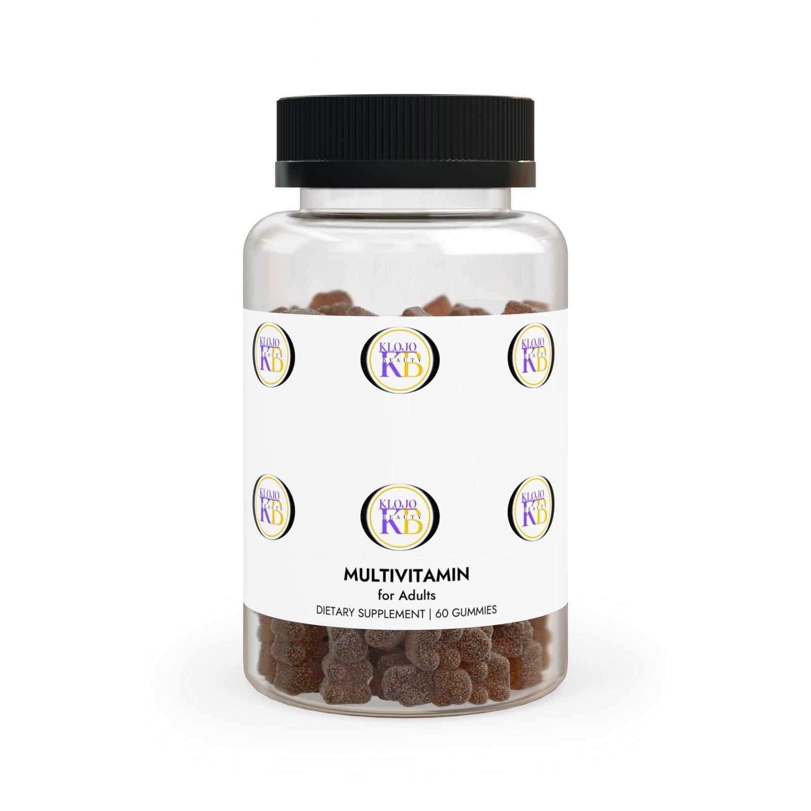 Klojo Beauty Multivitamin Gummies for Adults (60 Gummies)