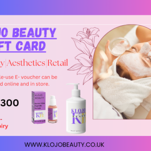 Klojo Beauty E-Gift Card £15-£300