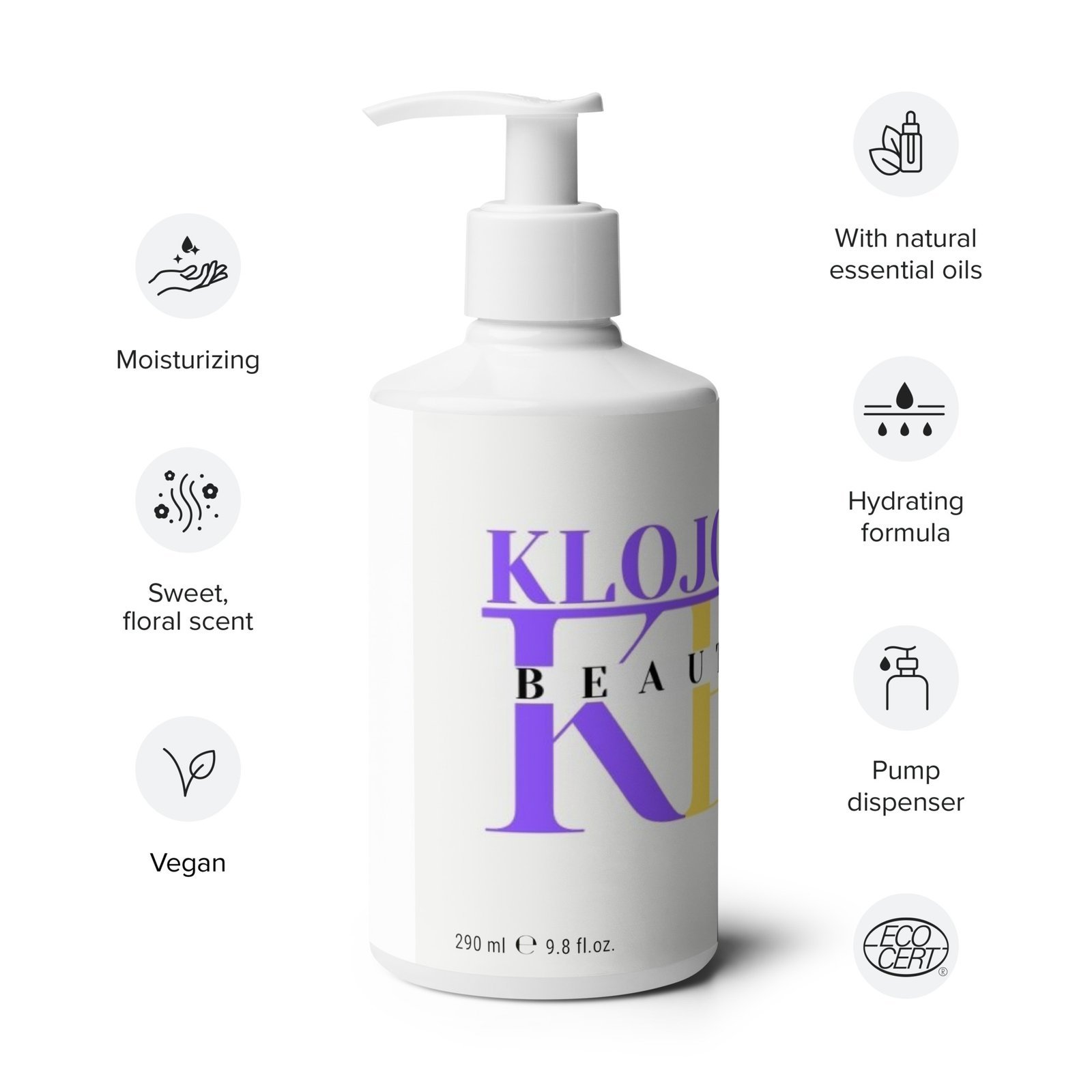 Klojo Beauty KB Floral Hand & Body Lotion/Cream - Image 2
