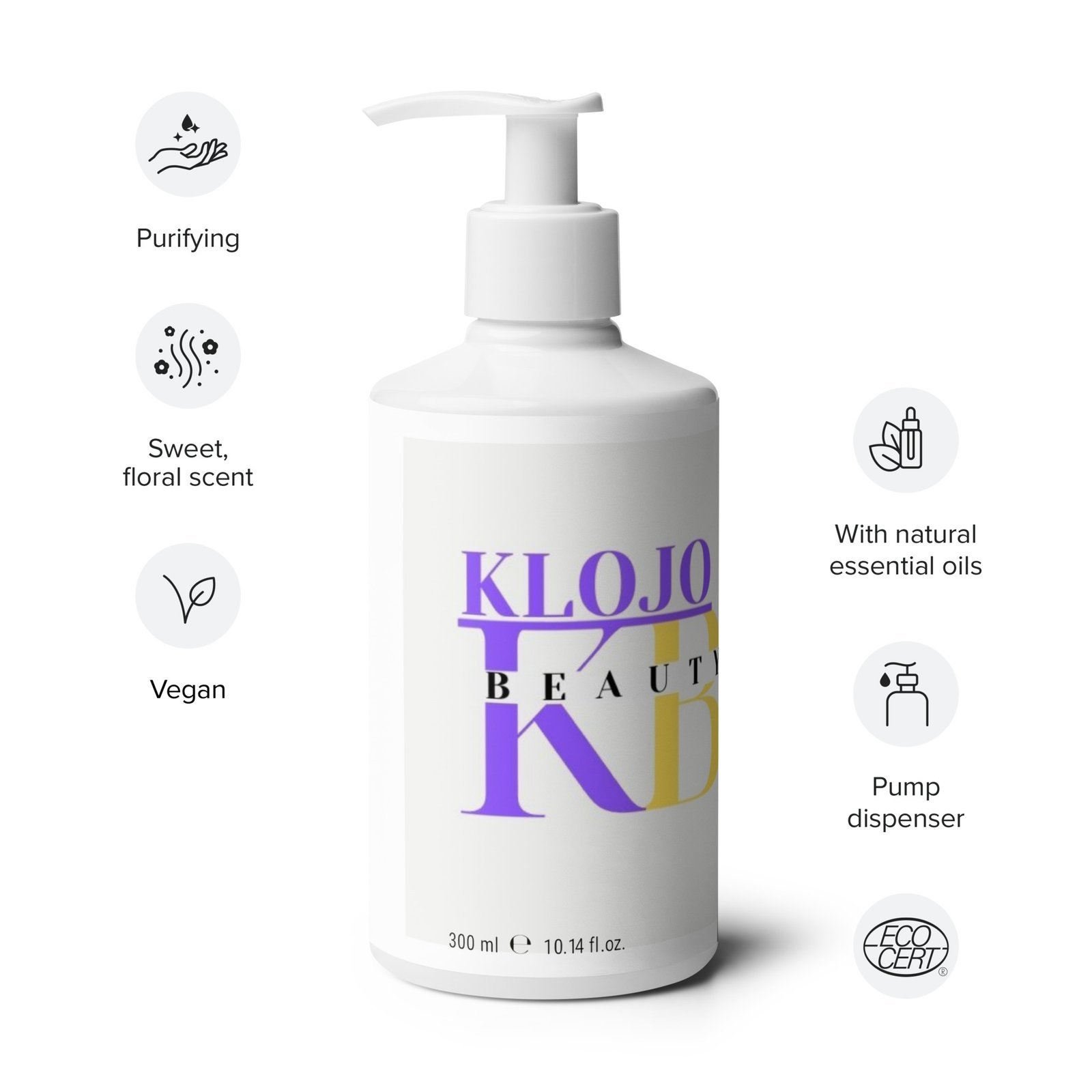 Klojo Beauty KB Floral Hand & Body Wash - Image 2